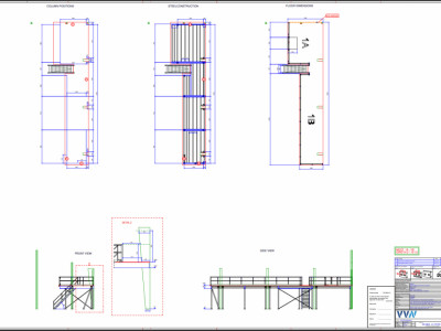 NBS Ādažu training center - warehouse drawing 2